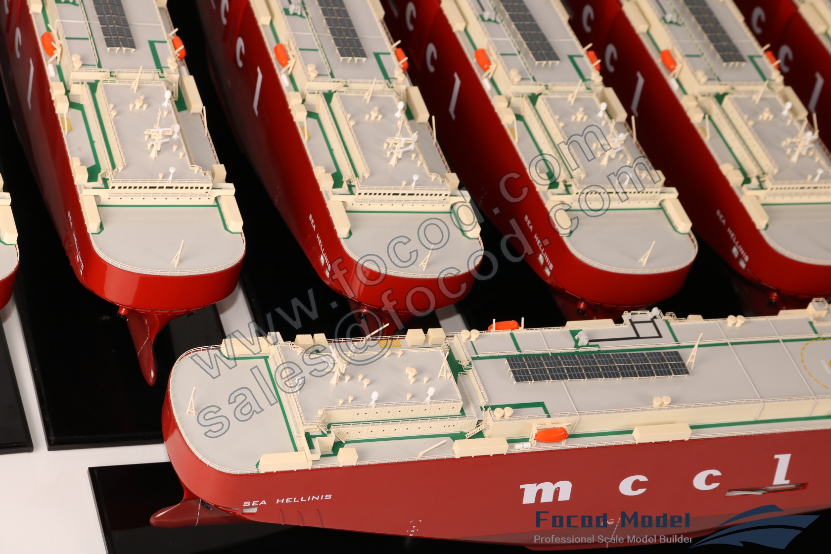 customized model of 180m Vehicles Carrier (RoRo ship)